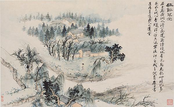 石涛八大合作绘画意外现“三胞”，刘海粟美术馆邀公众解疑