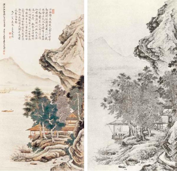 石涛八大合作绘画意外现“三胞”，刘海粟美术馆邀公众解疑