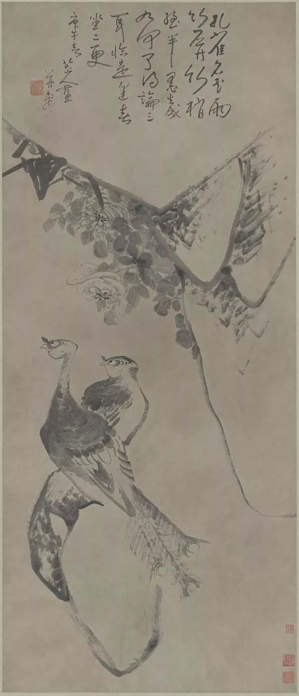 石涛八大合作绘画意外现“三胞”，刘海粟美术馆邀公众解疑