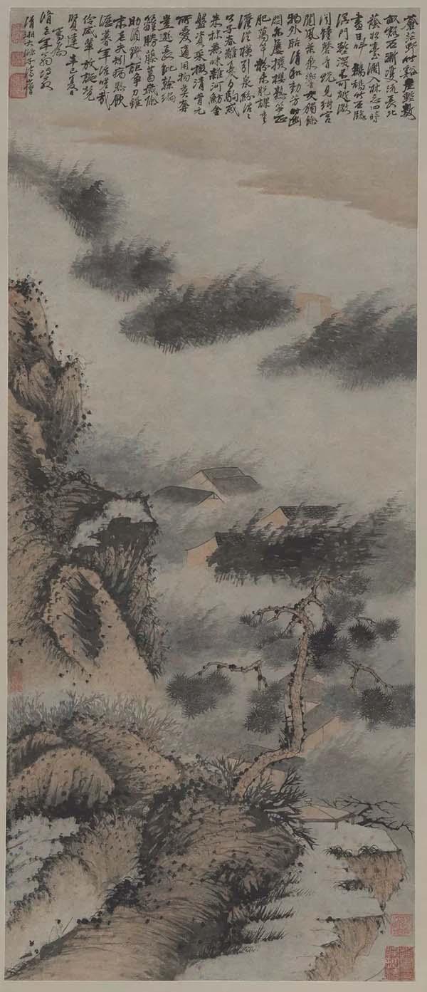 石涛八大合作绘画意外现“三胞”，刘海粟美术馆邀公众解疑