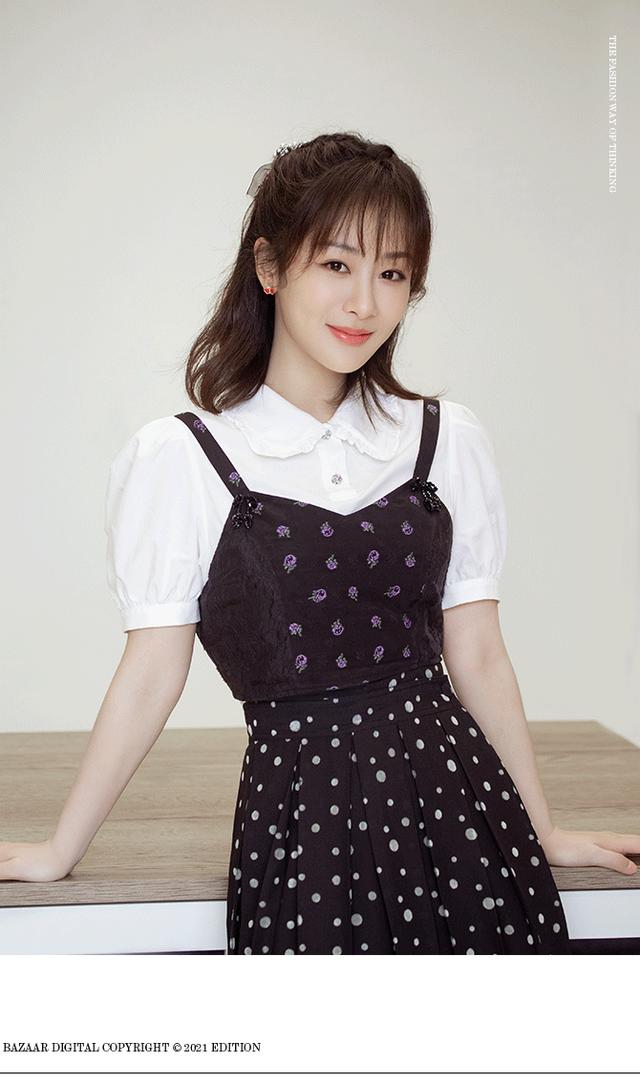 齐刘海回归,不过她这次有点不一样了?