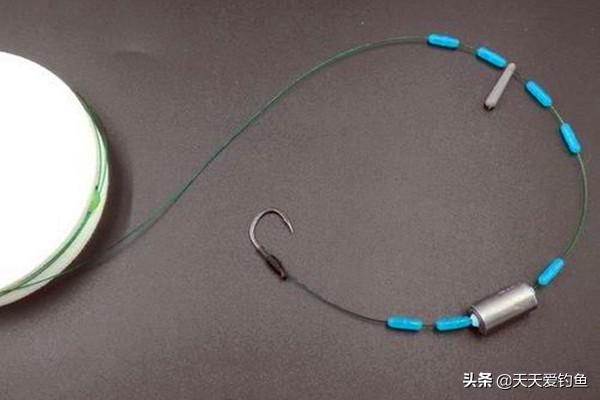 手把手教你绑单钩无结钓组，野钓大鱼必备利器，双铅跑铅随意切换