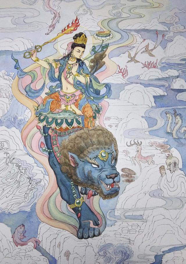 感恩文殊菩萨，护佑儿女，开启智慧，学业有成