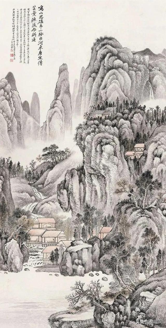 三十幅名家山水中堂，太养眼了