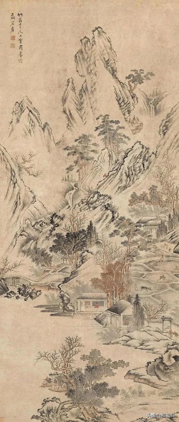 三十幅名家山水中堂，太养眼了