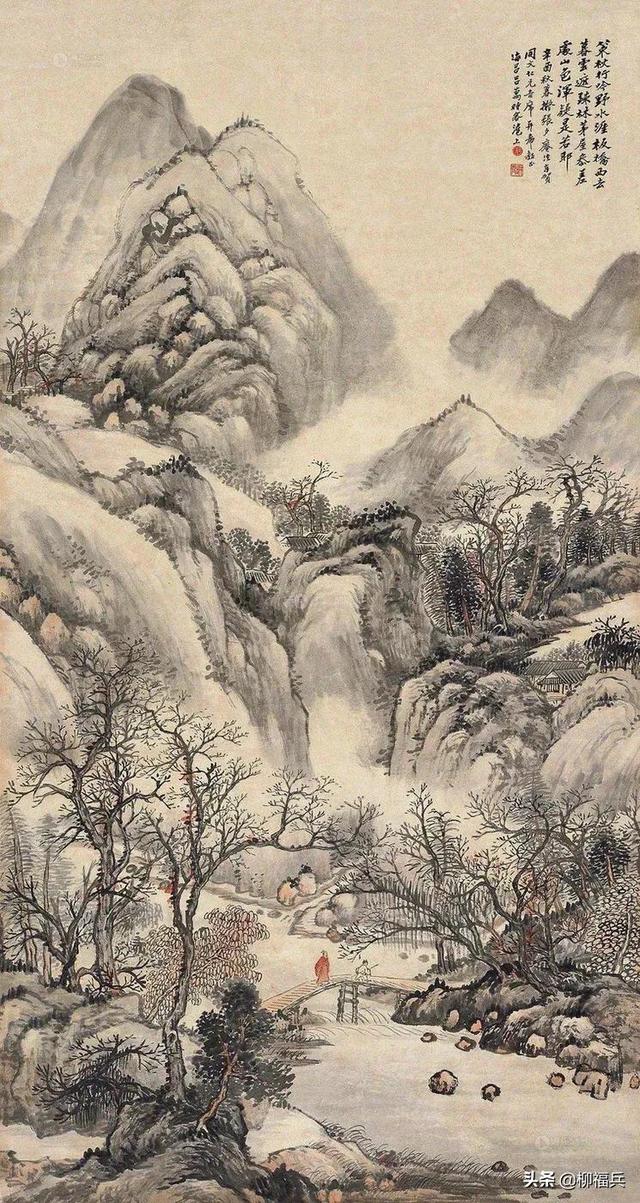 三十幅名家山水中堂，太养眼了