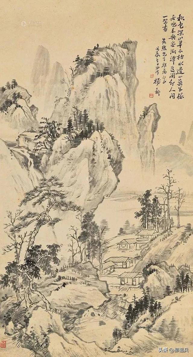三十幅名家山水中堂，太养眼了