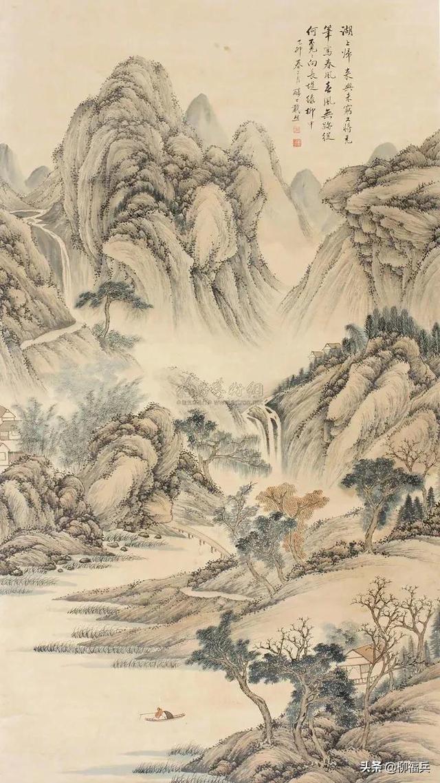 三十幅名家山水中堂，太养眼了