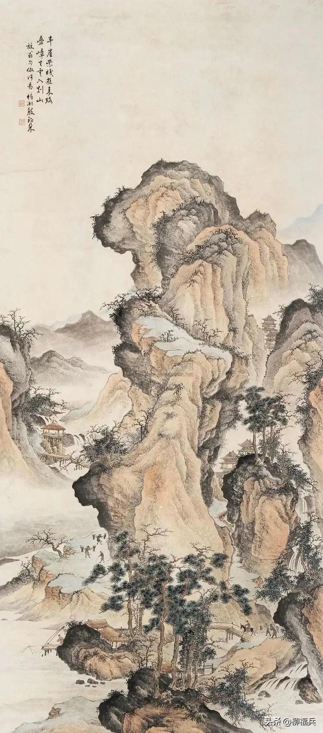 三十幅名家山水中堂，太养眼了