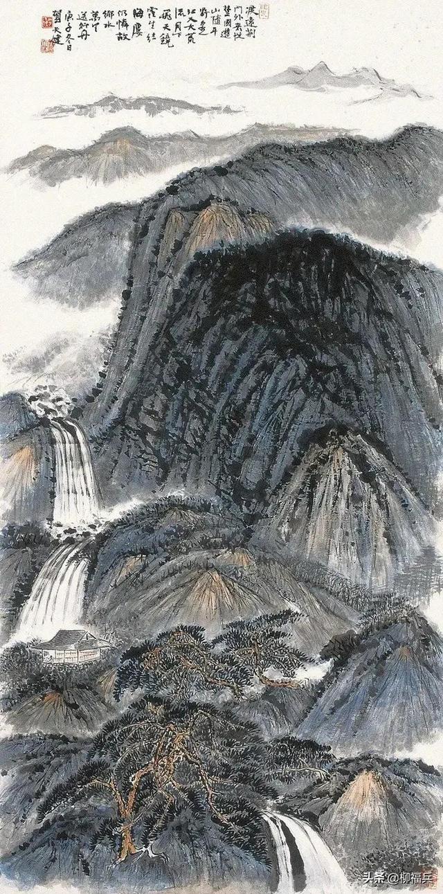 三十幅名家山水中堂，太养眼了