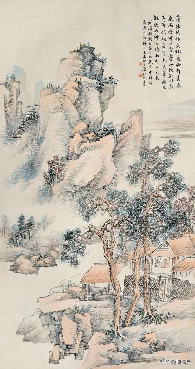 三十幅名家山水中堂，太养眼了