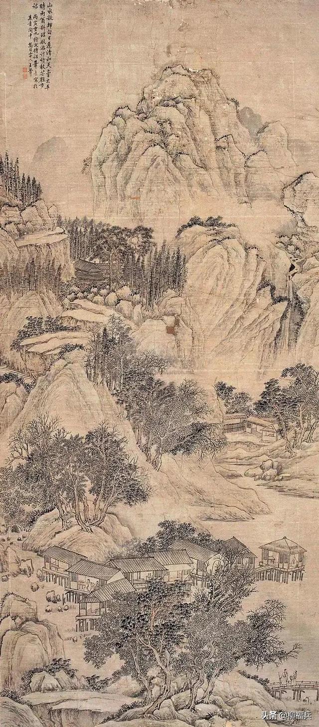 三十幅名家山水中堂，太养眼了
