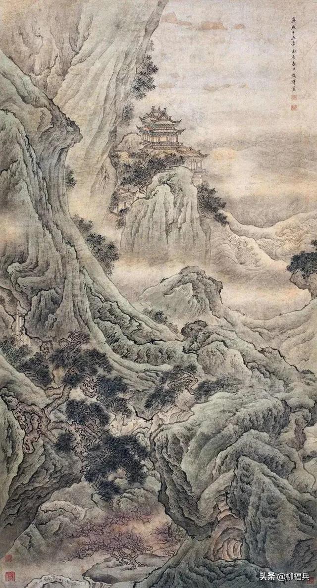 三十幅名家山水中堂，太养眼了
