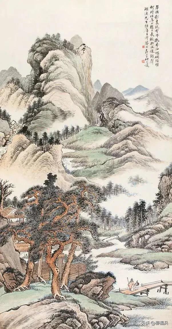 三十幅名家山水中堂，太养眼了