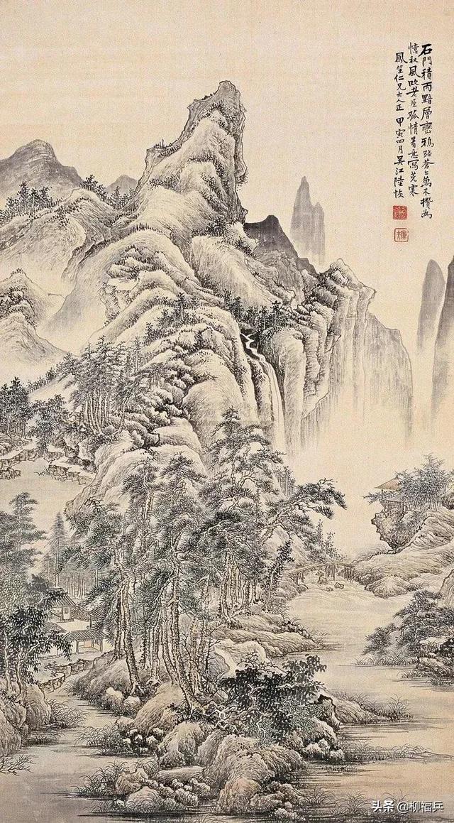 三十幅名家山水中堂，太养眼了