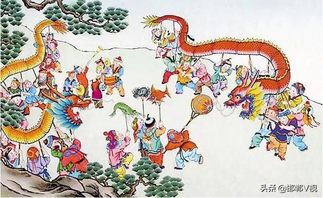 曲周龙灯，一场“嗨”了千年的狂欢节