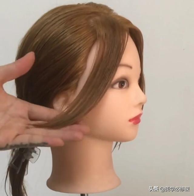 剪发必修课：教你快速修剪“生辰刘海”；适合修饰所有脸型，收藏