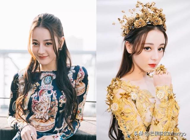 热巴的龙须刘海，杨紫的生辰刘海，选对了发型，再也不用担心脸胖