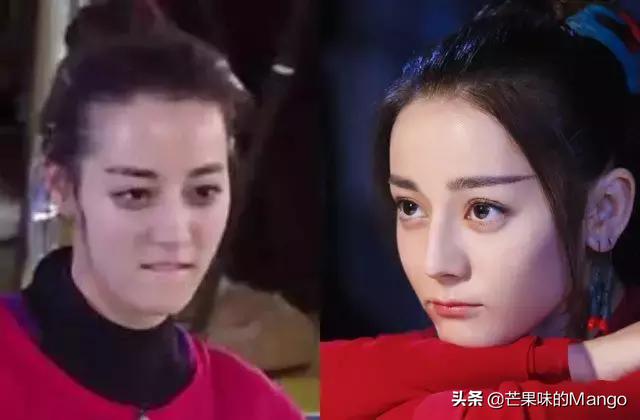 热巴的龙须刘海，杨紫的生辰刘海，选对了发型，再也不用担心脸胖