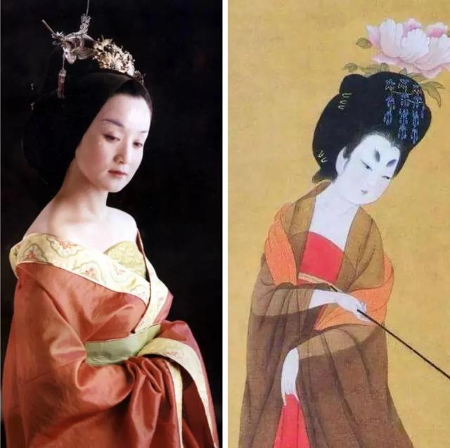 古装绝色，可惜被毁了