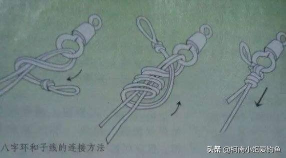 钓鱼大师们常用的鱼线打结方式，让你拥有细线博大鱼的资本