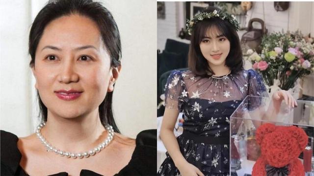 孟晚舟面相极佳，雍容华贵犹如花中牡丹，戴口罩难掩尊贵美态！