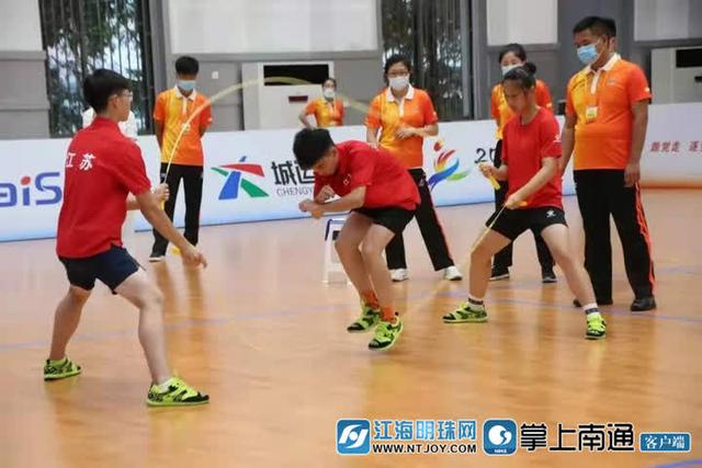 第十四届全国学生运动会：南通“绳童”勇夺金牌并破全国纪录
