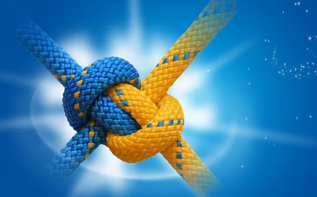 野外生存技巧之八种打绳结的方法,动图文示范