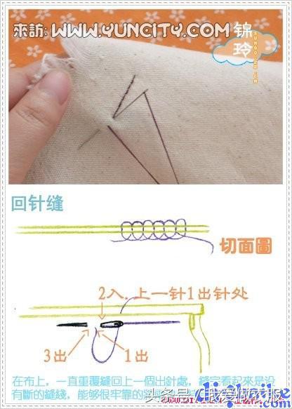 27种服装手工的缝制针法，手工必备秘籍！