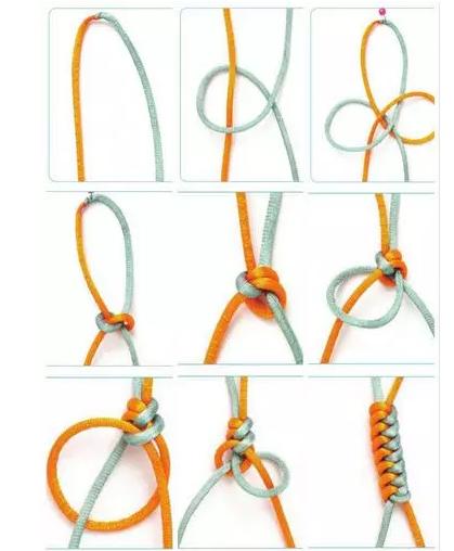 教大家几种手串打结的方法