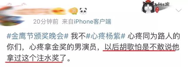 迪丽热巴摘视后，评的是金鹰还是水鸟？