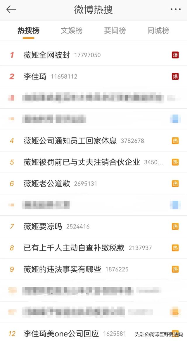 薇娅全网被封，人民日报：薇娅偷逃税被处罚是一记警钟