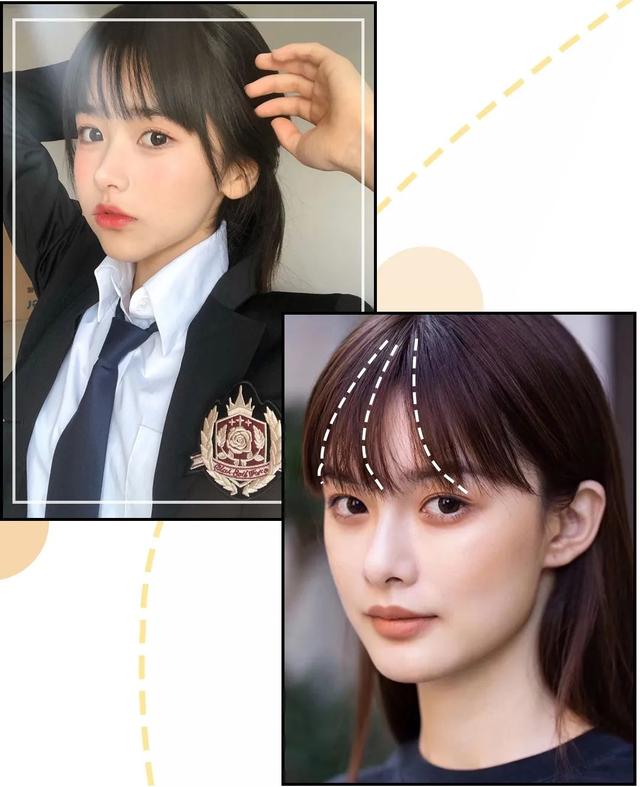 漫画刘海+高马尾=2020出圈发型！好看又气质，巨显脸小