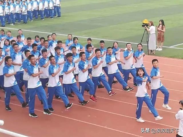 宝鸡中学新生军训精彩瞬间2