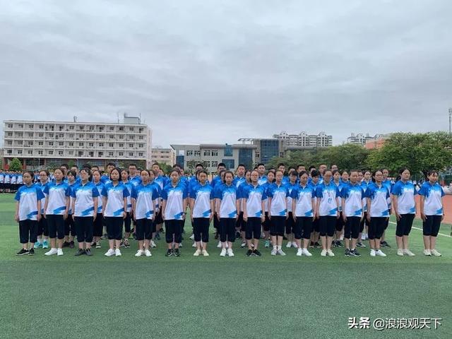 宝鸡中学新生军训精彩瞬间2