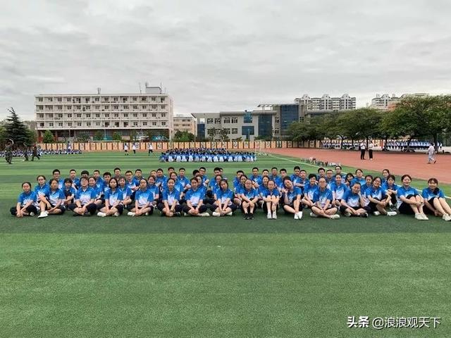 宝鸡中学新生军训精彩瞬间2