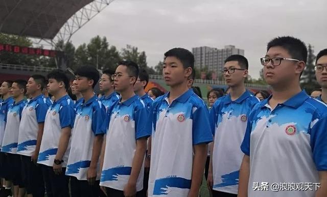 宝鸡中学新生军训精彩瞬间2