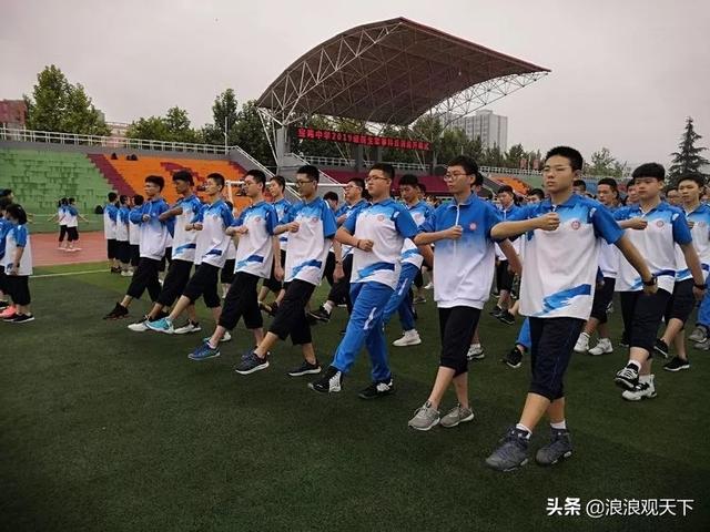 宝鸡中学新生军训精彩瞬间2