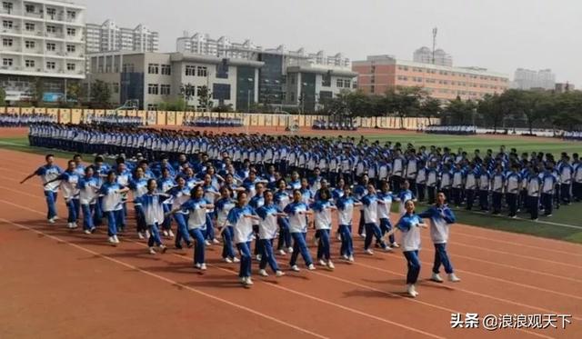 宝鸡中学新生军训精彩瞬间2