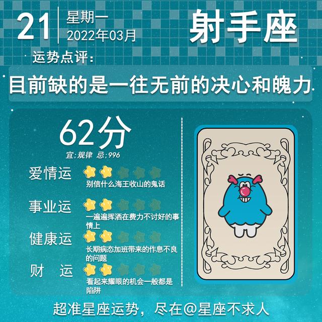 2022年7月21日运势